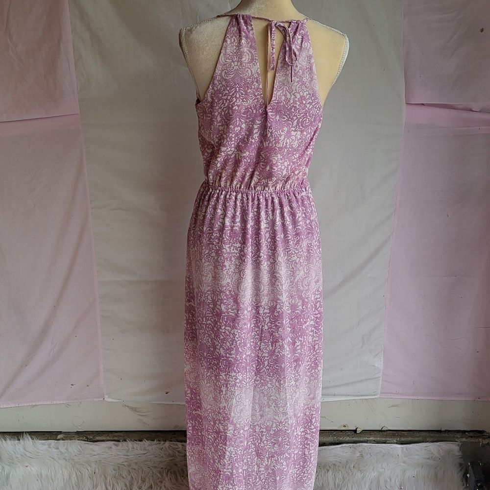 Sanctuary Purple Capetown High Low  Maxi‎ Dress In Faded Lotus Size XS - Picture 11 of 14